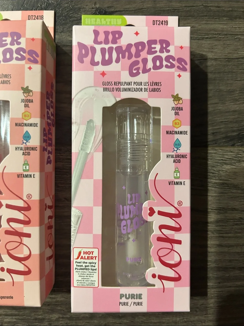 Ioni Lip Plumper Gloss + Crystal Lip Gloss Bundle NEW